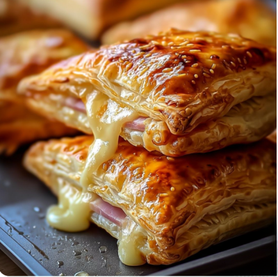 Mini Folhado Presunto Queijo